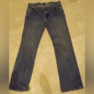 GAP bootcut low rise jeans size 10R